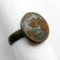 Original German WW2 Ring with Coin from Volunteer Norwegian Legion, Den Norske