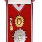Rare Original Order of Diego de Losada, Grand Officer's Set, Boxed