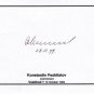 Original Russian Cosmonaut Signed Card, Konstantin Feoktistov