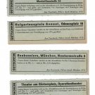 Rare Original German WW2 Ticket to Theatre, Opera, ID
