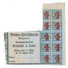 Extremely Rare Original German WW1 Meal Tickets from 1919, document ID Extremely Rare Original German WW1 Meal Tickets from 1919, document ID