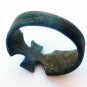 Original German WW2 Ring with Iron Cross for Armed Forces, 1943 Trench Art badge