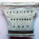 Unusual German WW2 Money Clip with INSCRIPTION, Soldier Art Trench, 1942