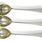 NICE RUSSIAN IMPERIAL THREE SILVER SPOONS, MARKED