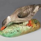 GARDNER - RARE RUSSIAN PORCELAIN DUCK FIGURINE 1800's