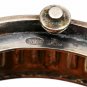 FABERGE - RUSSIAN SILVER SALT CELLAR with SPOON, MARKED