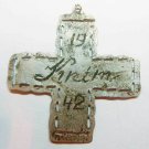 Rare Unusual German WW2 Cross KRIM, Art Trench, 1942 Ostfront