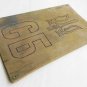 EXTREMELY RARE UKRAINIAN WW2 PLATE UPA, SLUZHBA BEZPEKY SB OUN, 1939-1954