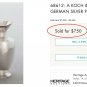 GERMAN SILVER PITCHER, BRUCKMANN & SOHNE