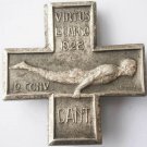 SWITZERLAND SILVER GYMNASTIC SPORT CROSS, 1928