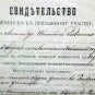 RUSSIAN IMPERIAL MILITARY ARMY DOCUMENT, ID, 1913