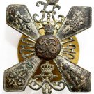 RARE RUSSIAN IMPERIAL BADGE 3rd PERNOV GRENADIER REGIMENT