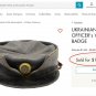 EXTREMELY RARE GERMAN UKRAINIAN WW2 NATIONALIST HAT with BADGE