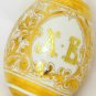 RARE RUSSIAN IMPERIAL PORCELAIN EASTER EGG, 19th C.