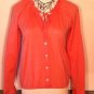 ANN TAYLOR LOFT PEACH PEASANT BLOUSE SHIRT TOP SIZE XXS PETITE BUTTON DOWN WOMEN