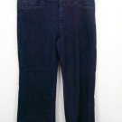 BANANA REPUBLIC DARK BLUE JEANS SIZE 31 PETITE TROUSER PANTS SLACKS WOMANS