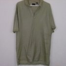 IZOD MENS Golf Polo Casual athletic Shirt DOUBLE MERCERIZED SIZE LARGE GREEN