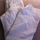 BANANA REPUBLIC WOMENS BEIGE cream COTTON PANTS SLACKS JEANS SIZE 8