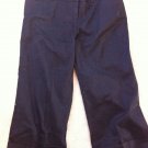 WHITE HOUSE BLACK MARKET CAPRIS CROPPED BLACK PANTS SIZE 6
