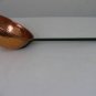 Large Hearth Hammered Copper Ladle Soup Dipper Forged Handle 18" long