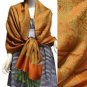 NOTATIONS BLUE PAISLEY SILK BLOUSE TOP SHIRT BEADED SIZE SMALL SUMMER FUN