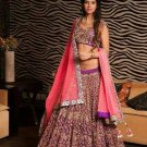 Purple Bridal Lehenga