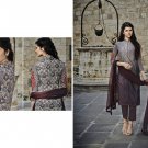 Multi-Colored Chanderi Silk Printed Salwar Kameez