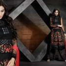 Black Net and Georgette Salwar Kameez