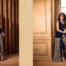 Navy Blue Velvet Stunning Salwar Kameez