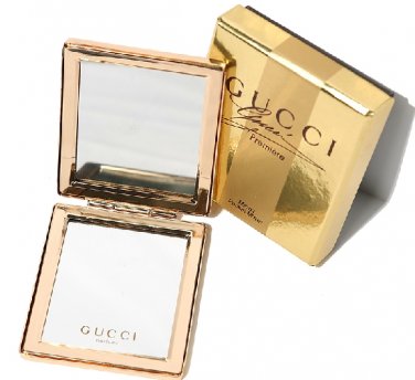 GUCCI MIRROR HAND POCKET COLOR GOLD IN BOX