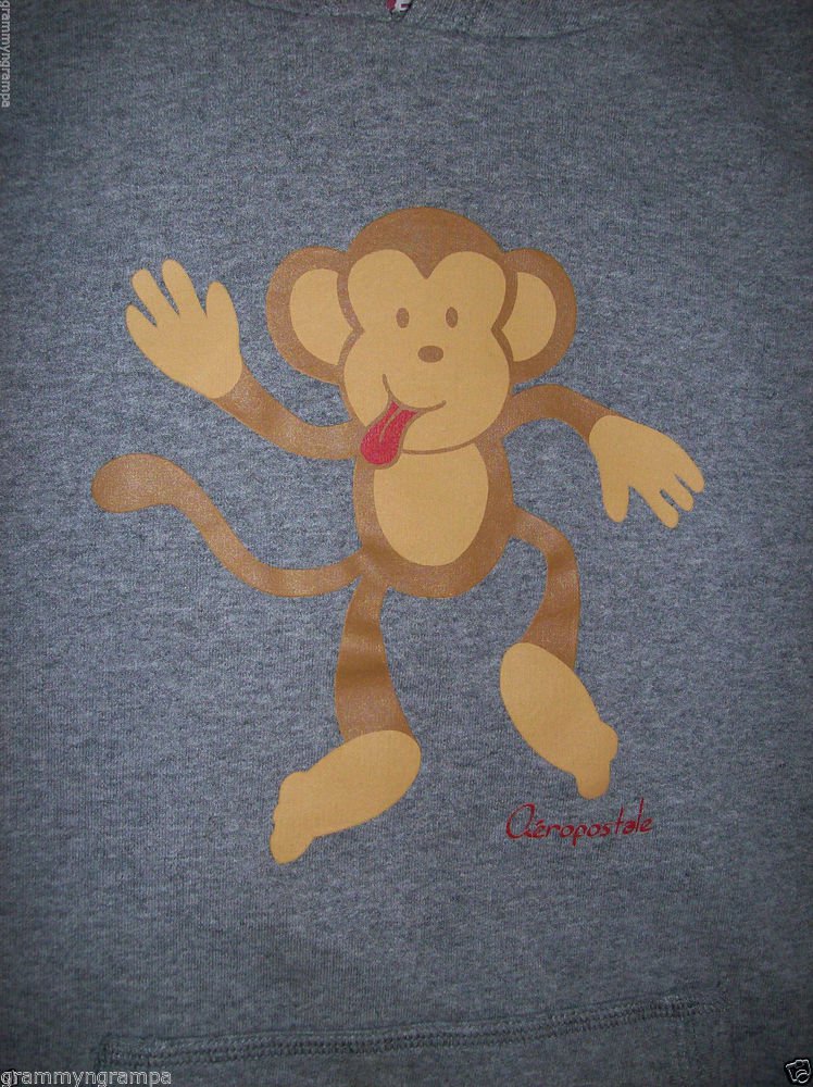 aeropostale monkey sweatshirt