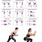 [STYLE: X-LIGHT 5-10 LBS] Exercise Band Fitness Band Training Resistance Quarantine Things to Do