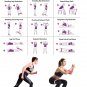 [STYLE: LIGHT 10-15 LBS] Exercise Band Fitness Band Training Resistance Quarantine Things to Do