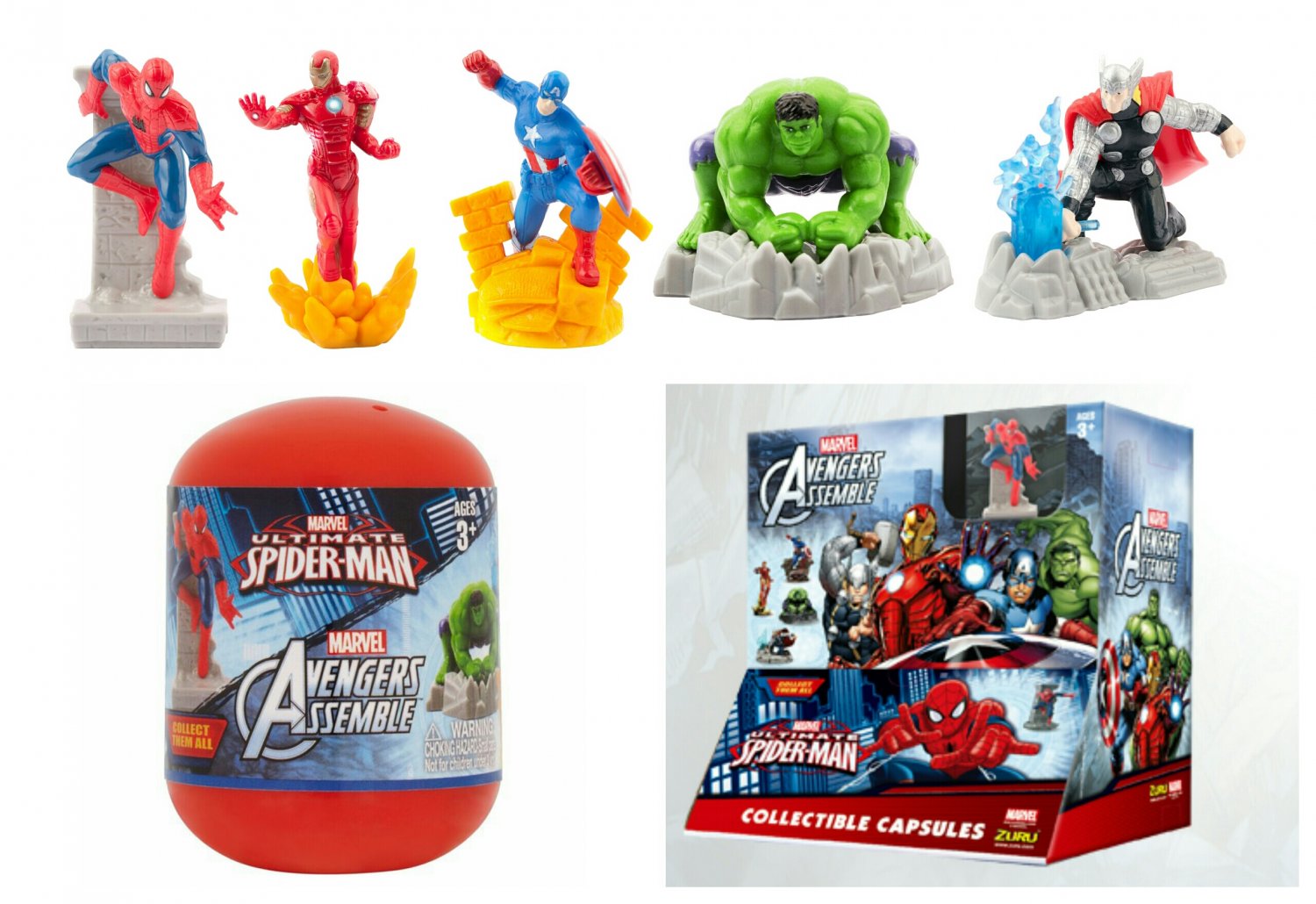 toy capsule collectibles avengers