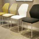 Modern simple dining chair European restaurant dining reception chair