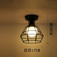 Iron simple style  ceiling lamp style 4