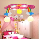 Kitty cat ceiling lamp for children room style 1