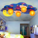 Kitty cat ceiling lamp for children room style 4