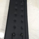 Black Barcelona Bench Cushion of 132cm Two Seaters Bench Cushion