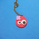 Happy Foamy round face foam necklace handmade
