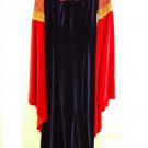 Arwen Lord of the Rings red blue dying gown dress