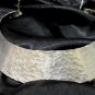 Aluminum hammered choker necklace ancient
