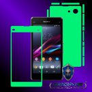 Sony Xperia Z1 Compact - Glow in the Dark Skin, Full Body Case Cover Protector