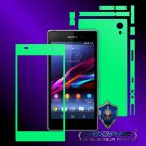 Sony Xperia Z1 - Glow in the Dark Skin,Full Body Case Cover Protector,Decal Wrap