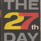 The 27th Day by John Mantley - hardback BCE