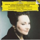 R. Strauss - Four Last Songs - Wagner - Five Poems For The Female Voice CD