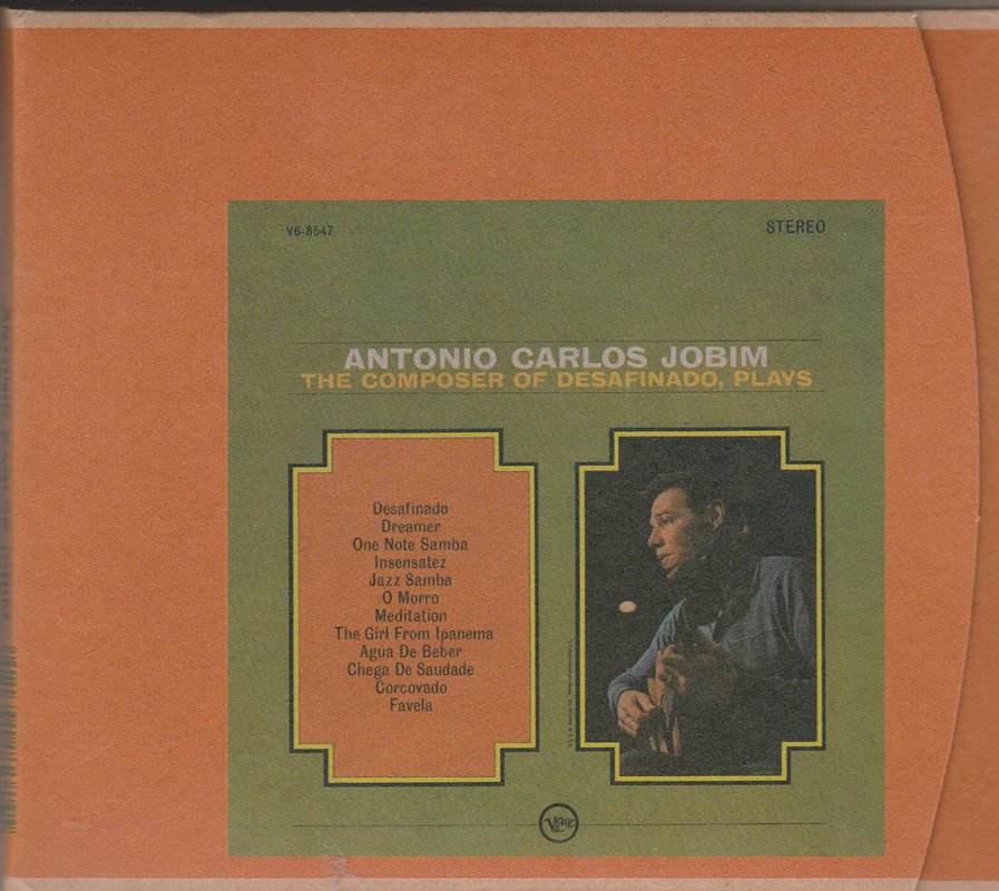 Antonio Carlos Jobim ‎– The Composer Of Desafinado, Plays CD