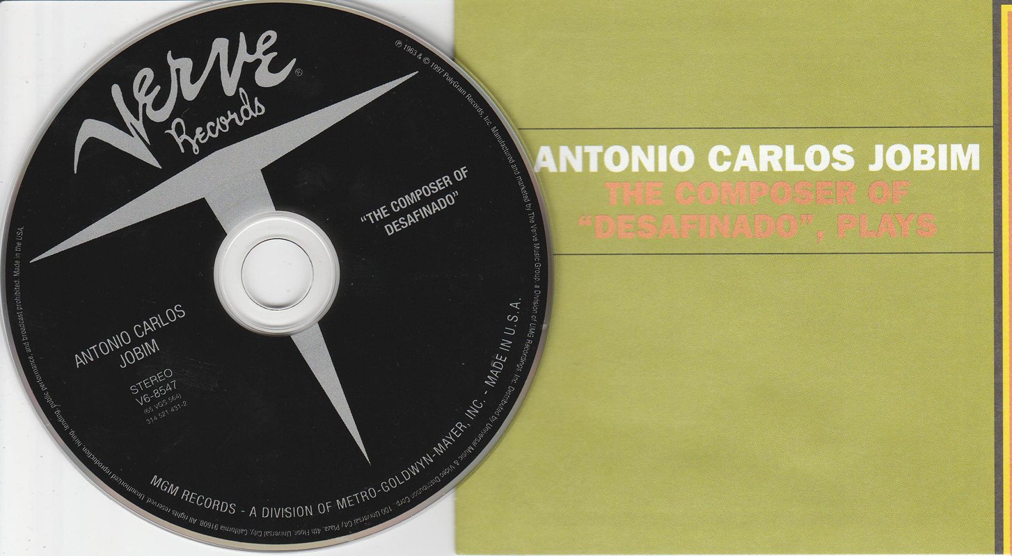 Antonio Carlos Jobim ‎ The Composer Of Desafinado Plays Cd