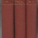 Plutarch's Lives of Illustrious Men in Three Volumes translated by John Dryden - Hardback