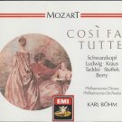 Cosi Fan Tutte - Mozart - Elisabeth Schwarzkopf – Karl Bohm - CD